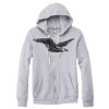 Adult Triblend Full-Zip Fleece Hooded Sweatshirt Thumbnail