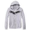 Adult Triblend Full-Zip Fleece Hooded Sweatshirt Thumbnail