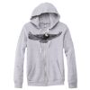 Adult Triblend Full-Zip Fleece Hooded Sweatshirt Thumbnail