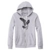 Adult Triblend Full-Zip Fleece Hooded Sweatshirt Thumbnail