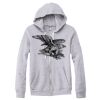 Adult Triblend Full-Zip Fleece Hooded Sweatshirt Thumbnail