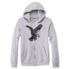 Adult Triblend Full-Zip Fleece Hooded Sweatshirt Thumbnail