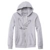 Adult Triblend Full-Zip Fleece Hooded Sweatshirt Thumbnail