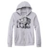Adult Triblend Full-Zip Fleece Hooded Sweatshirt Thumbnail