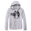 Adult Triblend Full-Zip Fleece Hooded Sweatshirt Thumbnail