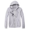Adult Triblend Full-Zip Fleece Hooded Sweatshirt Thumbnail