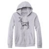 Adult Triblend Full-Zip Fleece Hooded Sweatshirt Thumbnail