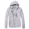 Adult Triblend Full-Zip Fleece Hooded Sweatshirt Thumbnail
