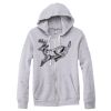 Adult Triblend Full-Zip Fleece Hooded Sweatshirt Thumbnail