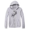 Adult Triblend Full-Zip Fleece Hooded Sweatshirt Thumbnail