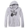 Adult Triblend Full-Zip Fleece Hooded Sweatshirt Thumbnail