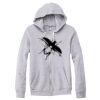Adult Triblend Full-Zip Fleece Hooded Sweatshirt Thumbnail