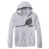 Adult Triblend Full-Zip Fleece Hooded Sweatshirt Thumbnail
