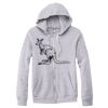 Adult Triblend Full-Zip Fleece Hooded Sweatshirt Thumbnail