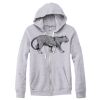 Adult Triblend Full-Zip Fleece Hooded Sweatshirt Thumbnail