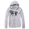 Adult Triblend Full-Zip Fleece Hooded Sweatshirt Thumbnail