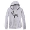 Adult Triblend Full-Zip Fleece Hooded Sweatshirt Thumbnail