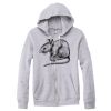 Adult Triblend Full-Zip Fleece Hooded Sweatshirt Thumbnail