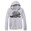 Adult Triblend Full-Zip Fleece Hooded Sweatshirt Thumbnail