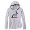 Adult Triblend Full-Zip Fleece Hooded Sweatshirt Thumbnail