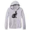 Adult Triblend Full-Zip Fleece Hooded Sweatshirt Thumbnail