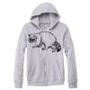 Adult Triblend Full-Zip Fleece Hooded Sweatshirt Thumbnail