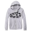 Adult Triblend Full-Zip Fleece Hooded Sweatshirt Thumbnail
