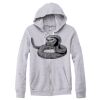 Adult Triblend Full-Zip Fleece Hooded Sweatshirt Thumbnail