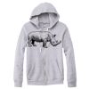 Adult Triblend Full-Zip Fleece Hooded Sweatshirt Thumbnail