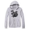 Adult Triblend Full-Zip Fleece Hooded Sweatshirt Thumbnail