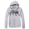 Adult Triblend Full-Zip Fleece Hooded Sweatshirt Thumbnail
