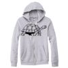 Adult Triblend Full-Zip Fleece Hooded Sweatshirt Thumbnail