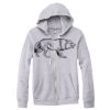 Adult Triblend Full-Zip Fleece Hooded Sweatshirt Thumbnail