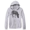 Adult Triblend Full-Zip Fleece Hooded Sweatshirt Thumbnail