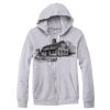Adult Triblend Full-Zip Fleece Hooded Sweatshirt Thumbnail