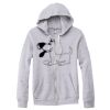 Adult Triblend Full-Zip Fleece Hooded Sweatshirt Thumbnail