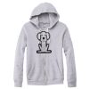 Adult Triblend Full-Zip Fleece Hooded Sweatshirt Thumbnail