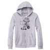 Adult Triblend Full-Zip Fleece Hooded Sweatshirt Thumbnail