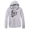 Adult Triblend Full-Zip Fleece Hooded Sweatshirt Thumbnail