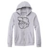 Adult Triblend Full-Zip Fleece Hooded Sweatshirt Thumbnail