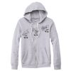 Adult Triblend Full-Zip Fleece Hooded Sweatshirt Thumbnail