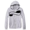 Adult Triblend Full-Zip Fleece Hooded Sweatshirt Thumbnail
