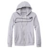 Adult Triblend Full-Zip Fleece Hooded Sweatshirt Thumbnail