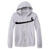 Adult Triblend Full-Zip Fleece Hooded Sweatshirt Thumbnail