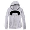 Adult Triblend Full-Zip Fleece Hooded Sweatshirt Thumbnail