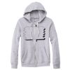 Adult Triblend Full-Zip Fleece Hooded Sweatshirt Thumbnail