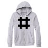 Adult Triblend Full-Zip Fleece Hooded Sweatshirt Thumbnail