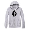 Adult Triblend Full-Zip Fleece Hooded Sweatshirt Thumbnail