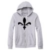 Adult Triblend Full-Zip Fleece Hooded Sweatshirt Thumbnail