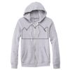 Adult Triblend Full-Zip Fleece Hooded Sweatshirt Thumbnail